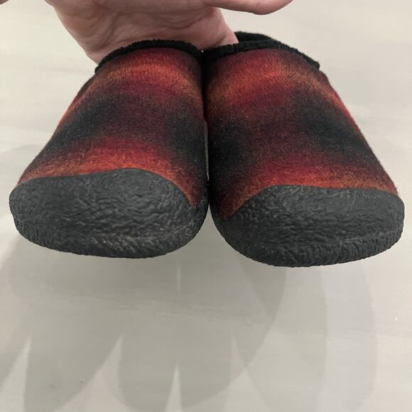 Keen Womens Shoes Howser Size 7.5 Plaid Slipper Clog Loafer Mule Pre Owned - Picture 7 of 12